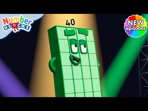 All-Star Line Up | Series 7 | Learn Time tables | Learn to Count | Numberblocks