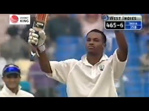 Marlon Samuels Classic 1st test Hundred with (Super18 4️⃣s) in Kolkata | Westindies Tour India 2002