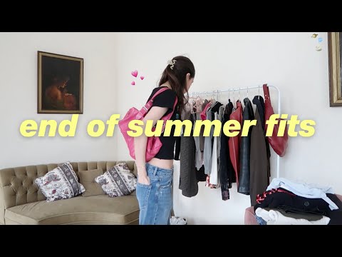 end of summer/fall outfit ideas 💌 simple & fun (transitional fits)