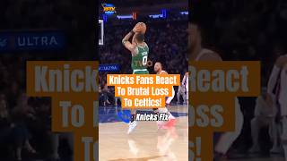 KFTV caller reactions after brutal 131-104 Knicks loss to the Celtics 🤬🤬🤬