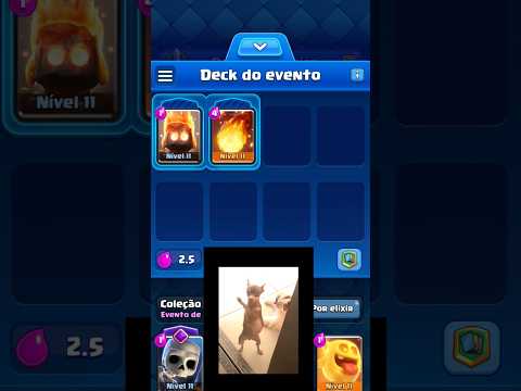 O DECK DE FOGO NO #clashroyale !