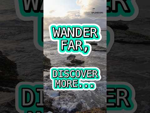 Wander far, discover more. #nature #wanderer #travel #traveling #naturelovers #tourism #explore