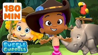 3 HOURS of Animal Adventures! 🦁 | Bubble Guppies | Nick Jr.