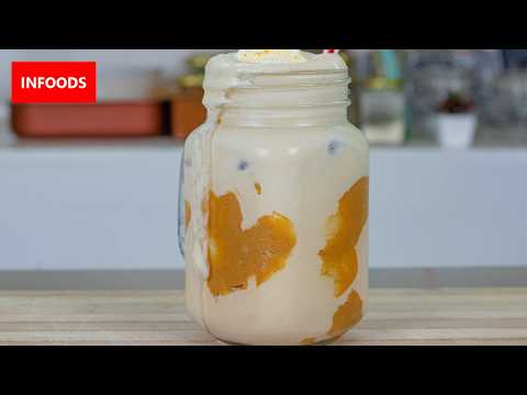 Peanut Butter Milkshake | How to Make a Milkshake using Peanut Butter | Infoods