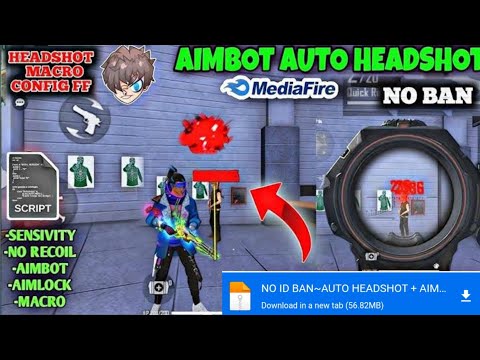 🔥 Auto headshot config file free fire aimbot + aimlock | Headshot config file free fire max