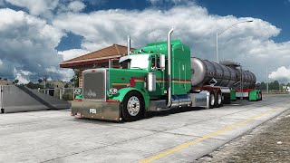 American Truck Simulator | ATS 1.53 | Peterbilt 389 Pizzster & Damo | Fruehauf 5k Gallon | 4K