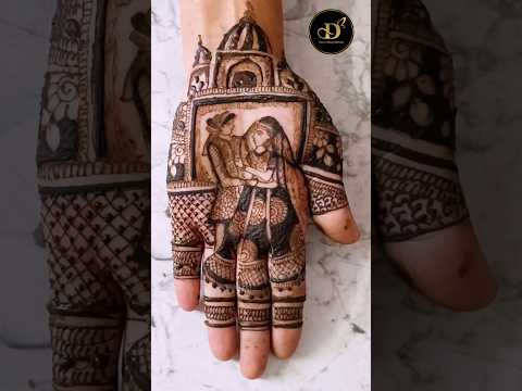 Beautiful Bridal Figure Mehndi..#bridalmehndi#mahendi#mehndishorts#youtubeshorts#viral