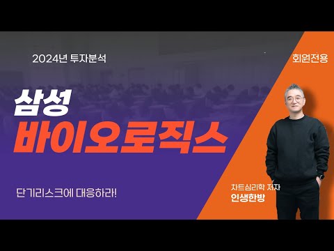 삼성바이오로직스 주가 단기리스크에 대응하라!