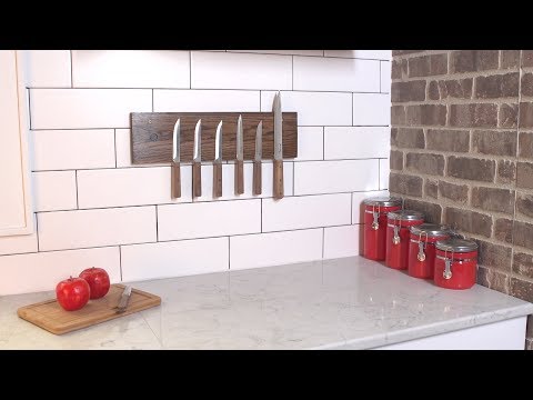 Magnetic Knife Rack - Make It With Menards