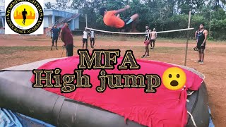 MFA high jump 😮