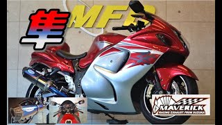 SUZUKI GSX1300R 隼 13,583km 2016年バーハンドル仕様！フルパワー化済み！マーヴェリックマフラー！ MFD神戸店 中古 新規入荷車両【成約済み】