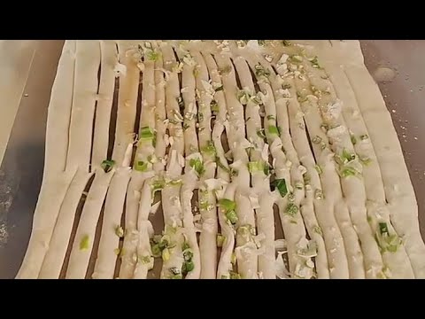 delicious street food flatbread