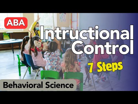 7 Steps to Gaining Instructional Control | ABA