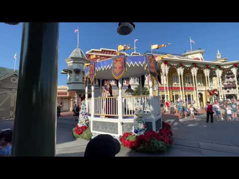 Princess Christmas Parade at Magic Kingdom