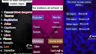 Zodiac Signs TikTok Compilation 🔮Part 27🔮