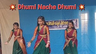 Dhumi Nache Dhumi Dance performance by ZPHS RAVUTLA