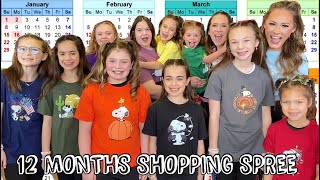 SHOPPING FOR EVERY MONTH OF THE YEAR AT LEARNING EXPRESS 📆😱 (EXTREME CHALLENGE)