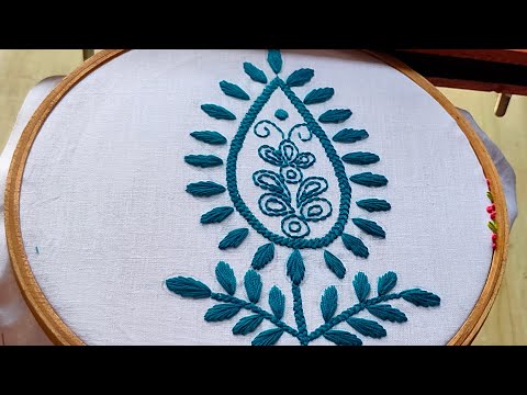 Chikankari Hand Embroidery Tutorial Lucknow chikankari/(@ira creations 786)