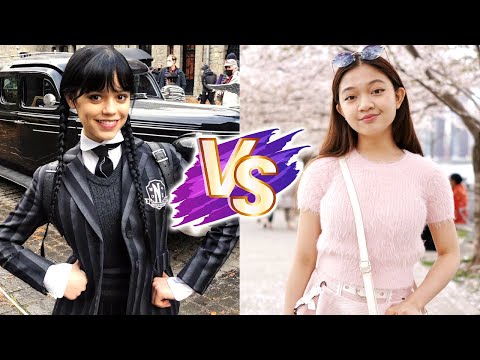 Jenna Ortega VS Kaycee in Wonderland Natural Transformation 🌟 2024 | From 0 To Now