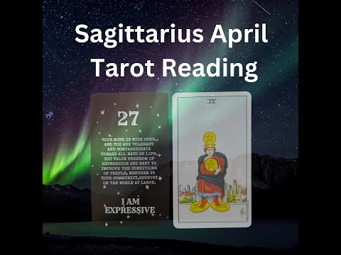 Sagittarius April Tarot Reading 💖✨♐