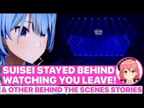 Miko: "Suisei Stayed On Stage Watching Her Fans Leave" (Sakura Miko / Hololive) [Eng Subs]