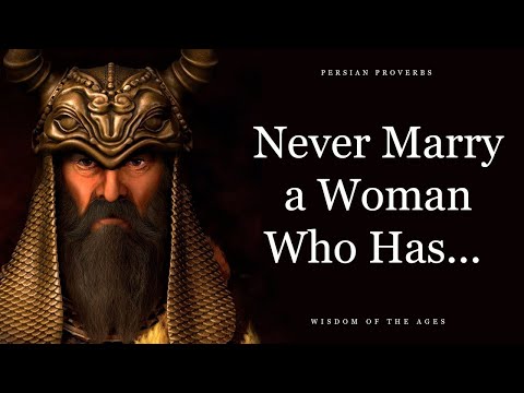 Excellent Persian Proverbs And Sayings | Wisdom of Persia