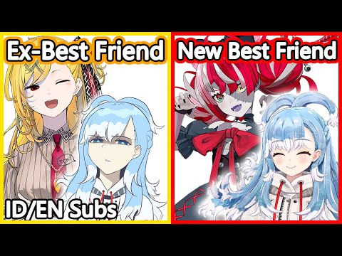 the beginning of the arc of ex-best friends and new best friends