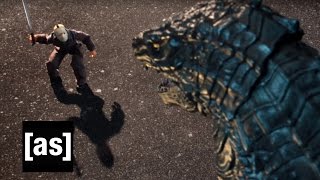 Godzilla vs. Jason Voorhees | Robot Chicken | Adult Swim