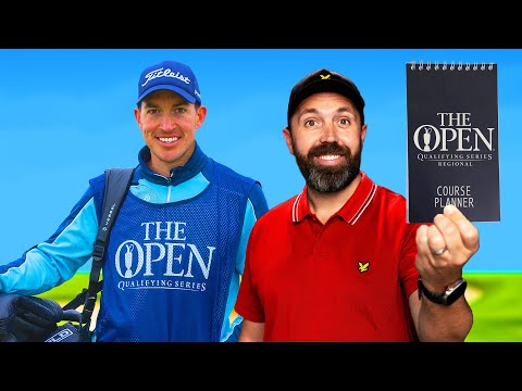 TOUR PRO caddies for Rick & reveals SECRETS before The Open!