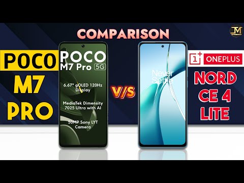 POCO M7 Pro vs OnePlus Nord CE 4 Lite : Which Phone is Best❓😯