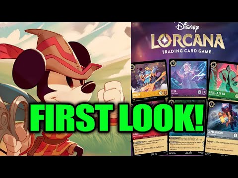 First Card Reveals! - Disney Lorcana