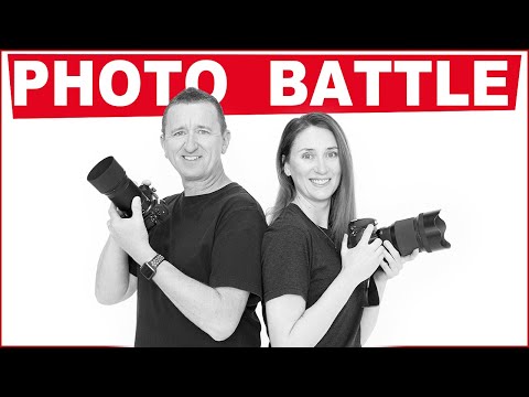 YOU DECIDE - Photo battle model shoot-out! Photo Genius Vs Brisbane Camera Hire