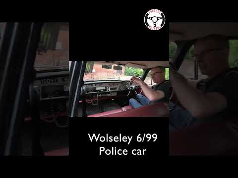 Wolseley 6/99 Police car short #automobile #britishcar