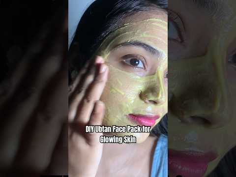 DIY Ubtan Face Pack for Glowing Skin #glowingskin #ubtan #skincare