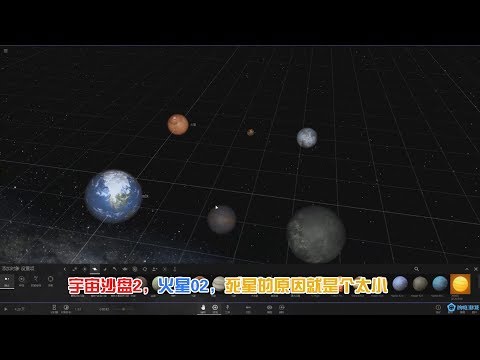 宇宙沙盘2，火星的结构和轨道，凉的快和长的小有很大关系