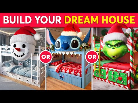 Would You Rather - Build Your Fantasy House 🏠🎅🎄 Christmas Edition