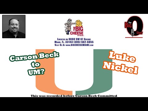 The Big Cheese Miami Hurricanes NIL & Recruiting Report 011025