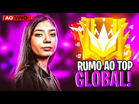 💜 FREE FIRE - AO VIVO 💜RUMO AOS 10K DE PONTO!💜 #260K