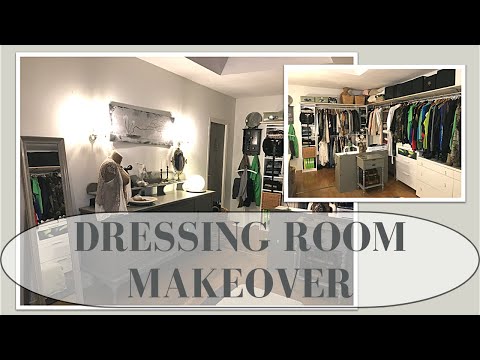 DRESSING ROOM MAKEOVER - THRIFT FLIPS AND REVEAL