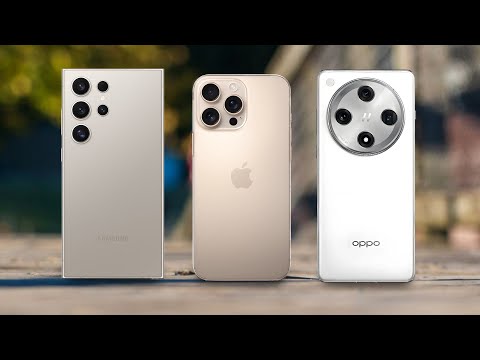 Oppo Find X8 Pro VS Apple iPhone 16 Pro Max VS Samsung Galaxy S24 Ultra