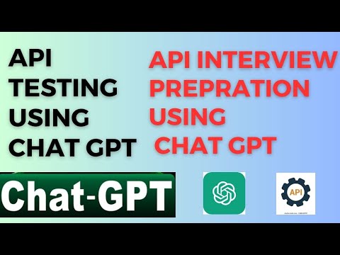 API testing using chatgpt | Interview preparation using chatgpt #apitesting #chatgpt