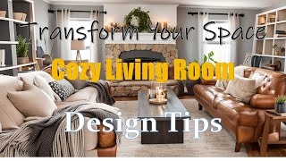 Cozy Living Room Makeover: Warm & Inviting Decor Ideas