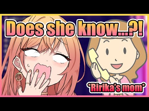 Ririka Suspects Her Mom Knows She Is a VTuber and Watches Her Streams...【Hololive】