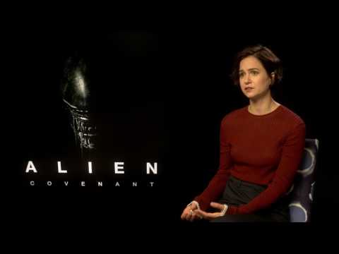 Alien: Covenan Katherine Waterston interview.