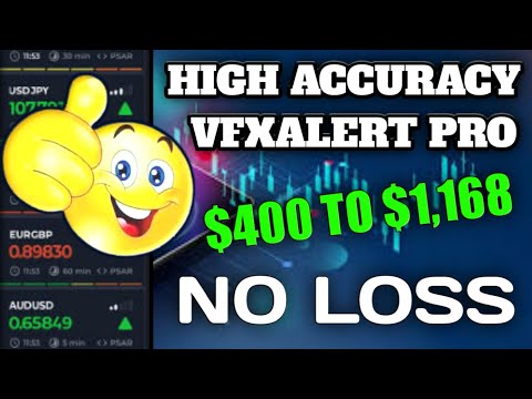 High Accuracy VfxAlert Pro - $400 to $1,168 - Binary Options Signals 2022