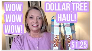 DOLLAR TREE HAUL | WOW | $1.25 | EXCELLENT FINDS | LOVE DT😁 #haul #dollartree #dollartreehaul