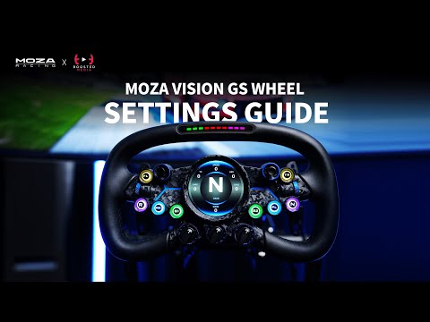 MOZA Vision GS Wheel Setup Guide | MOZA Racing Official Tutorials