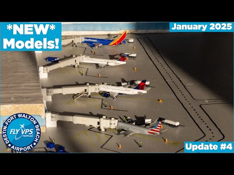 *HUGE* 2025 Ahead! | Gemini Jets Destin Fort Walton Beach Airport update - January 2025