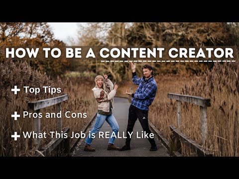 How to be a Content Creator | What it's REALLY Like | Pros + Cons