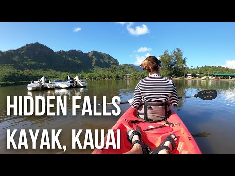 Hidden Valley Falls Kayak Adventure, Kauai Hawaii